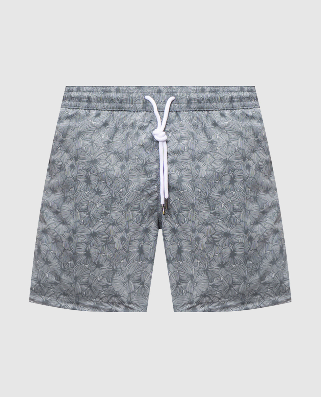 

Зеленые шорты для плавания в принт, Зеленый, Плавательные шорты