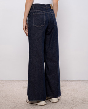 Peserico Сині джинси з льоном P04756L1207934