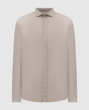 Brunello Cucinelli Сорочка кольору хакі MA6740627