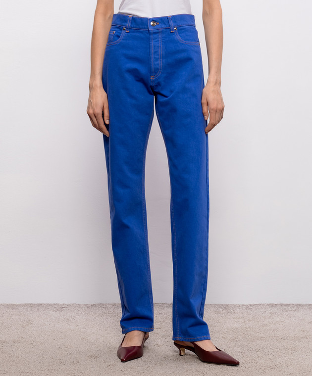 Versace Синие джинсы 10245691A17871 изображение 3