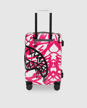 Sprayground Белый чемодан CRASH GRAFF TURBO 910CL315NSZ