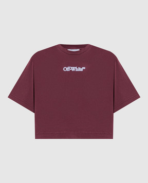 Off-White Рожева футболка Romage 2FA00431T