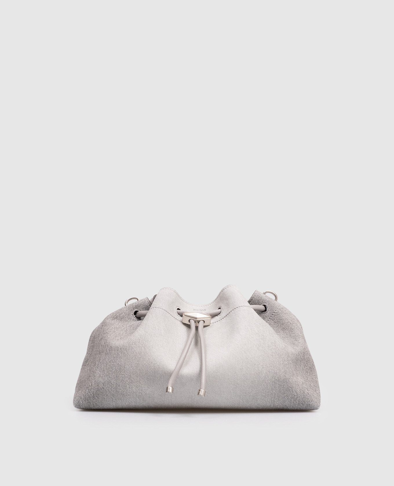 

Серая замшевая сумка-кисет Bon Bon, Серый, Сумки через плечо