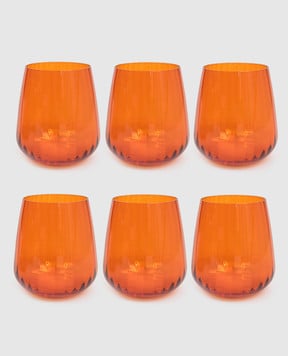 Vema Набір помаранчевих склянок JOY 6 шт JOYDOF