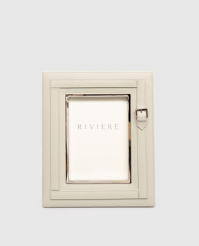 Giobagnara Зелена шкіряна фоторамка F2BLCHROMERV109