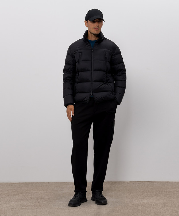 Moncler Чорний пуховик Dalalven L20911A00030598AL зображення 2