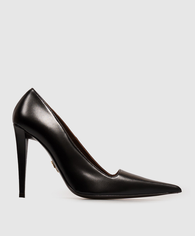 Giuseppe Zanotti Чорні шкіряні туфлі I660005