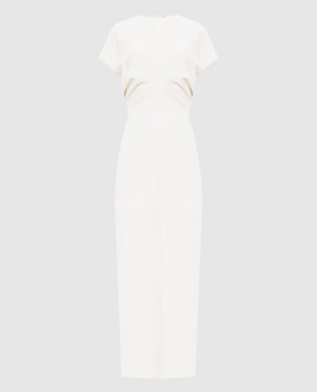 Agnona Белое платье с шерстью TR1102XU5075