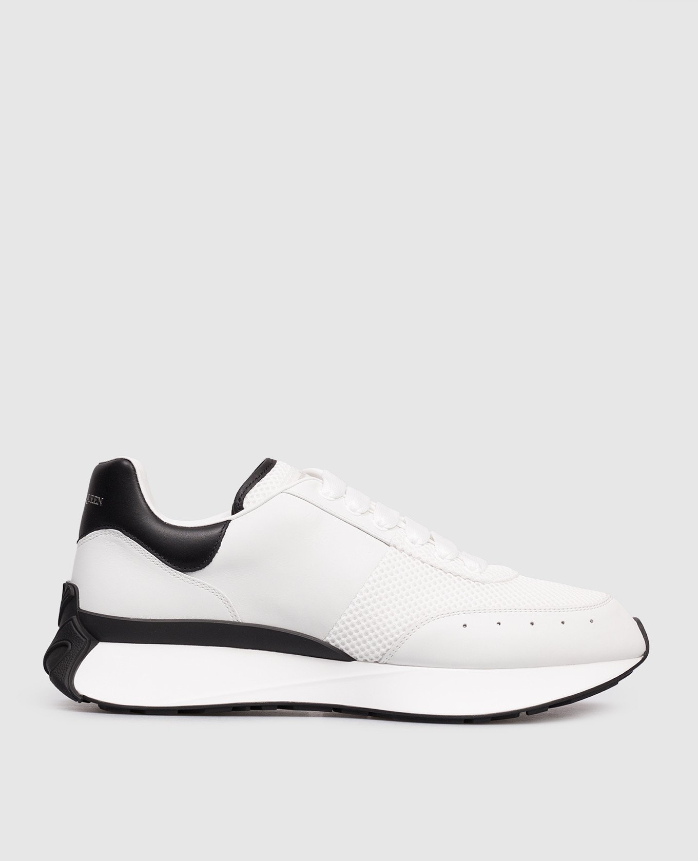 

Белые комбинированные кроссовки с логотипом, Белый, Кроссовки