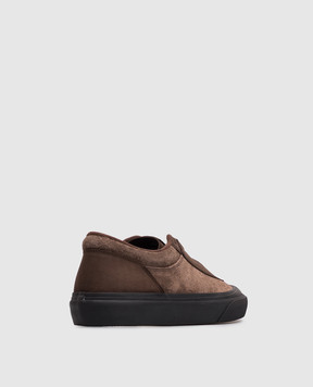 Stone Island Коричневые замшевые кроссовки L2SFWS100020S0539