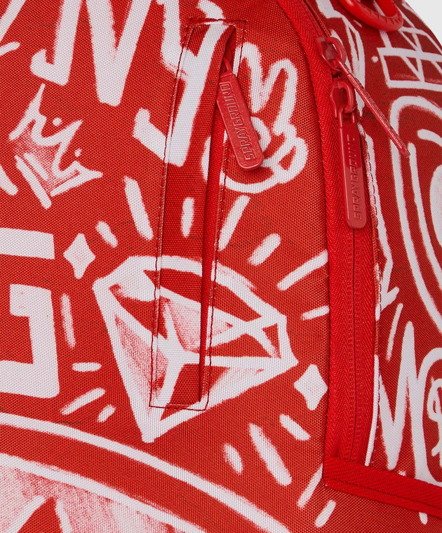 Sprayground Дитячий червоний рюкзак NITRO STATIC 910B8563NSZ зображення 4