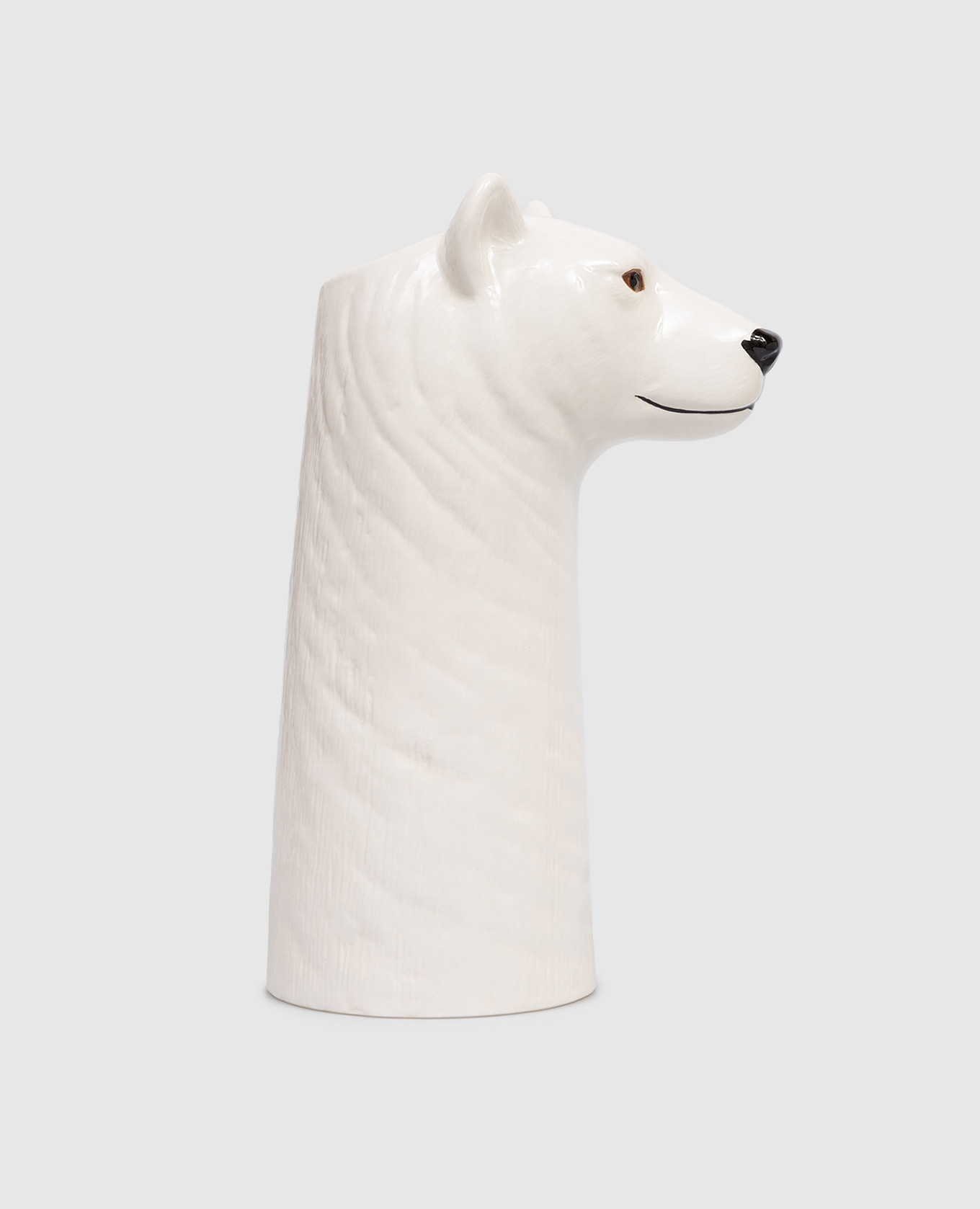 Белая керамическая ваза Polar Bear