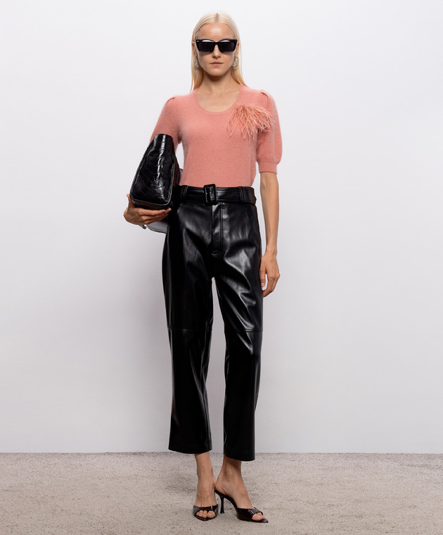 Twinset Чорні штани з поясом 262TP2051 зображення 2