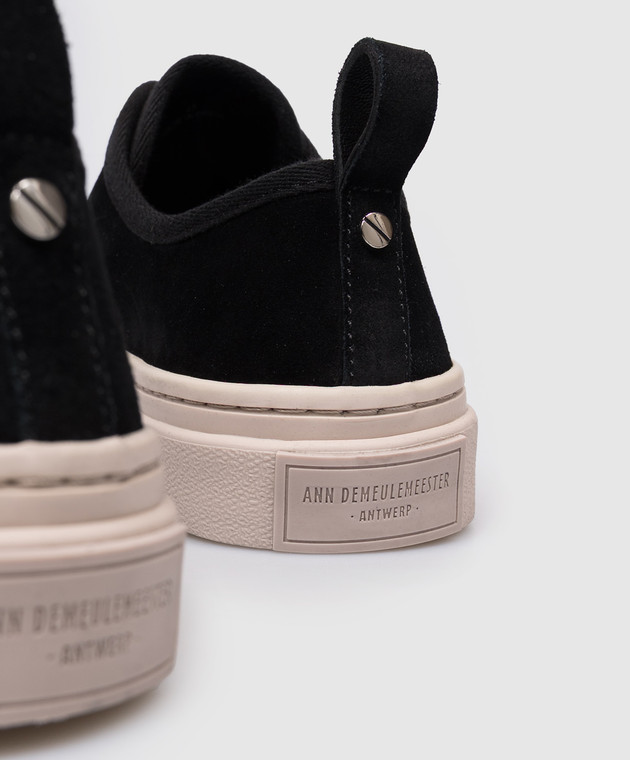 Ann Demeulemeester Чорні замшеві кеди Halli B0014076LT199 зображення 5