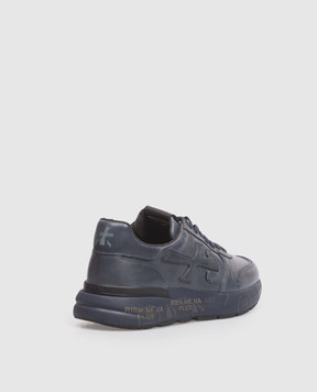 Premiata Синие кожаные кроссовки Mick 1807 MICK1807