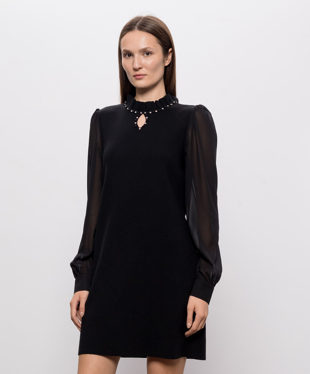 Twinset Черное платье 262AT3111 изображение 3