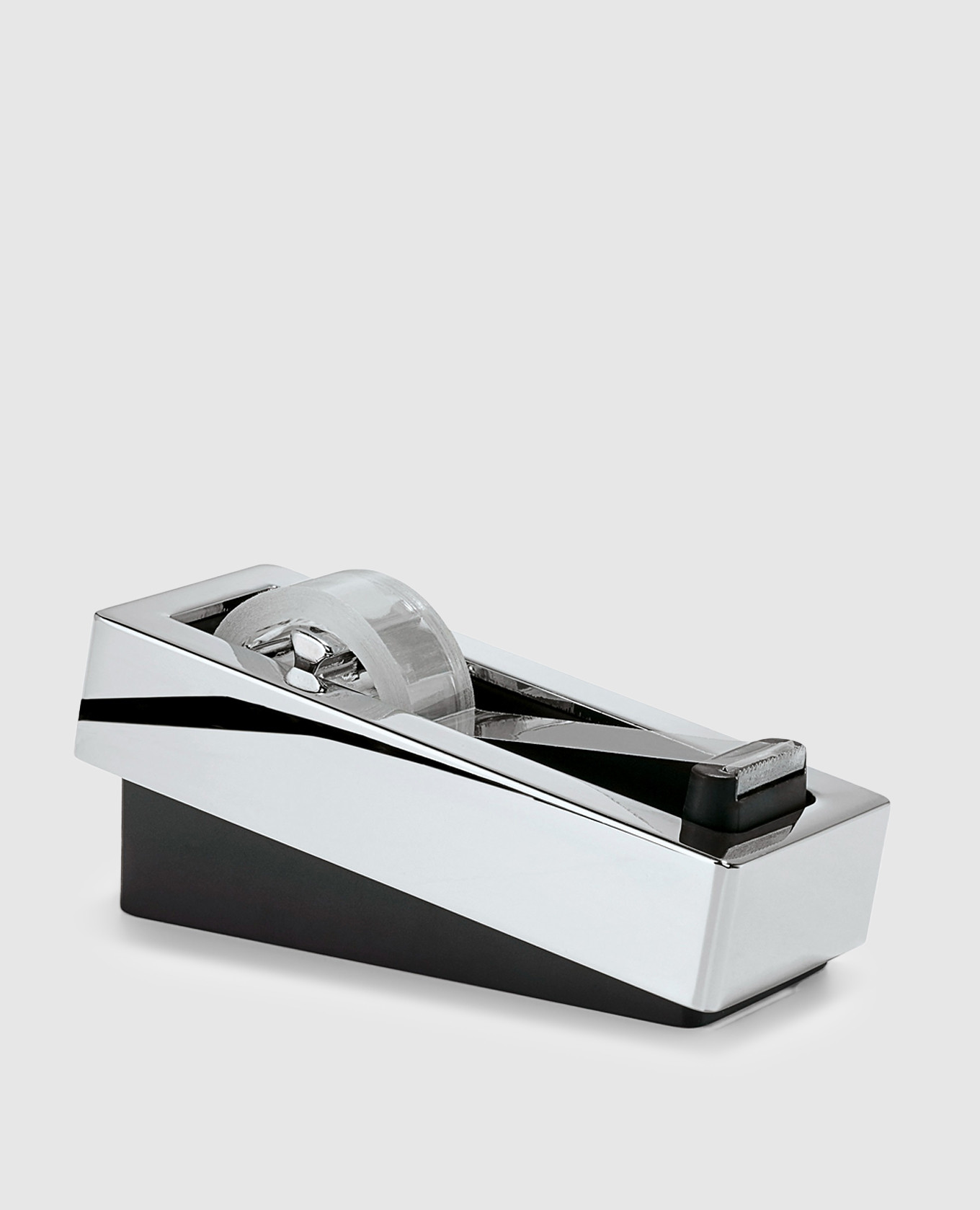 

Серебристый диспенсер для канцелярского скотча, Канцелярия