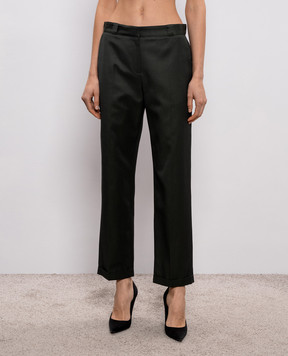 Tom Ford Зелені штани з відворотами PAW679FAX1668