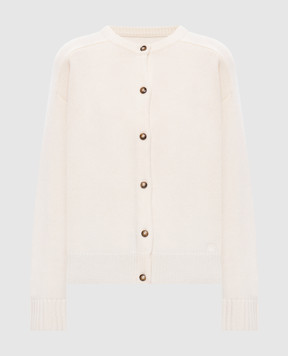 Loulou de Saison Кардиган AIDAR кольору айворі з вовни і кашеміру AIDARLDS