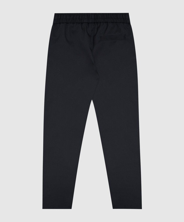 Dolce&Gabbana Детские синие брюки с шерстью L45P52FUZEM814 изображение 2