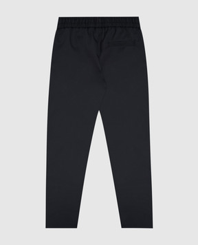 Dolce&Gabbana Детские синие брюки с шерстью L45P52FUZEM6