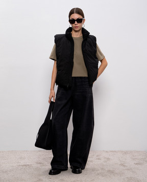 Alexander Wang Черный пуховой жилет 1WC4252709