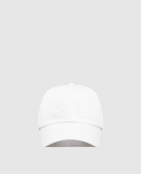 Vilebrequin Белая кепка с вышивкой CSNU2401