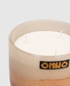 Onno Свічка Art Gigi S з ароматом Precious Oud в скляному свічнику ON800PO