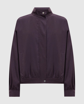Twinset Фіолетова куртка 261TE2073