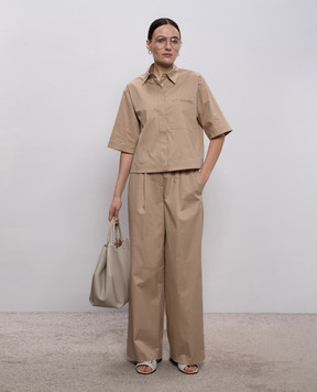 Peserico Бежева сорочка A0685001979