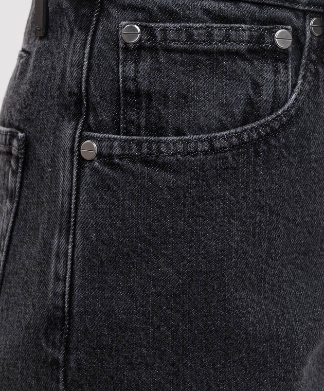 Jil Sander Серые джинсы с нашивкой логотипа J03KA0346J45371 изображение 5