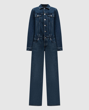 AGOLDE Синий джинсовый комбинезон Esther A80361254