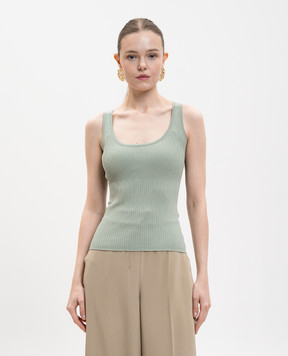 Max Mara Зеленая майка GHIRO MXMGHIRO