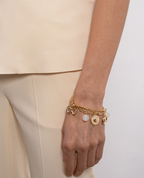 Twinset Золотой браслет с подвесками 261TA4432