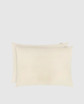 Dore & Rose Набор бежевых охлаждающих наволочек с нашивкой COOLINGPILLOWCASE