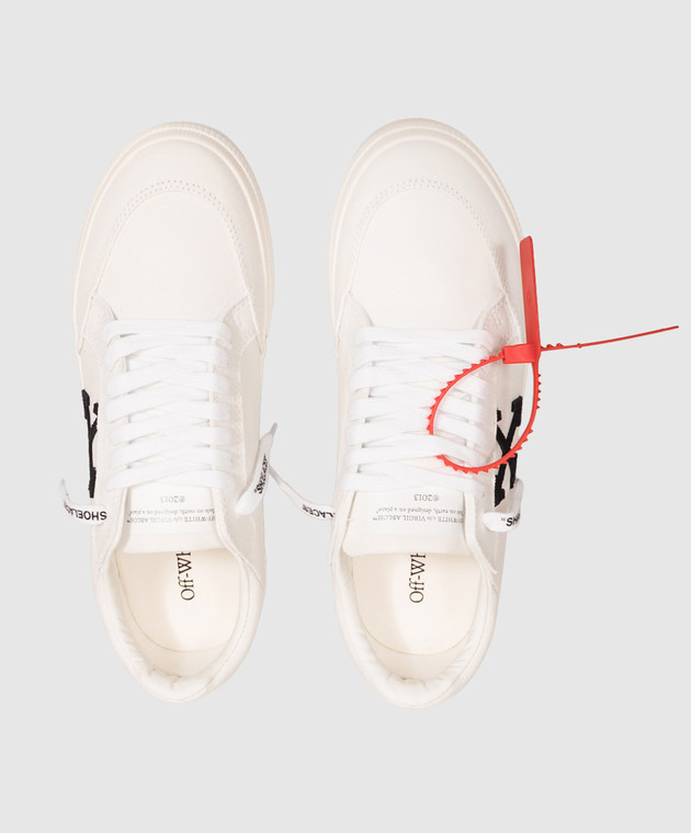 Off-White Білі кросівки Vulcanized M293C9F003 зображення 4