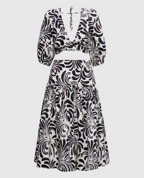 Twinset Костюм з топа та спідниці в контрастний принт 261LM2QDD