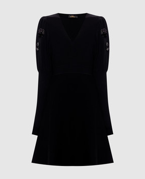 Twinset Черное платье с пайетками 262AT3102