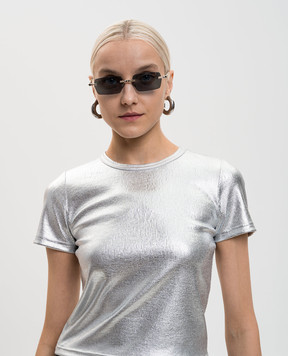 Kuboraum Сріблясті сонцезахисні окуляри H61 KRSH61LG0000004R