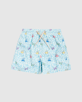 MC2 SAINT BARTH Дитячі блакитні шорти для плавання Jean Lightsng Stretch JEA002202241L