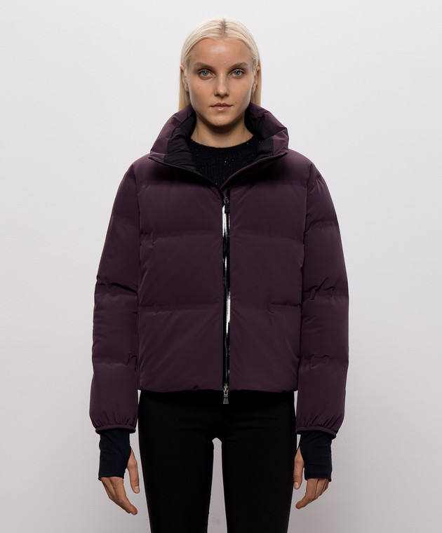 Herno Фиолетовая пуховая куртка PI002230D12590SZ изображение 3