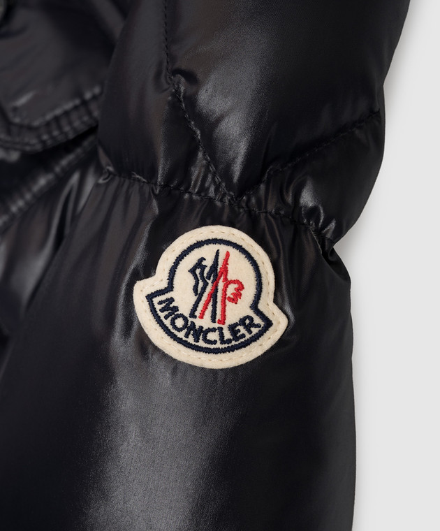 Moncler ENFANT Детский синий пуховик Marapi L29541C00010597Z8 изображение 3