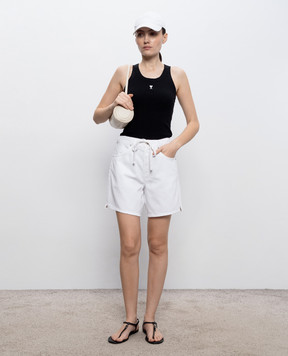 CITIZENS OF HUMANITY Белые джинсовые шорты Brynn 2135B1664