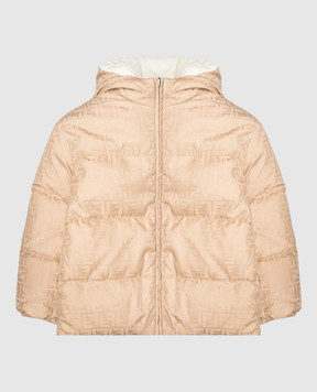 Fendi Дитячий двосторонній пуховик JUA282AJ8U812+