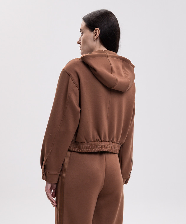 Twinset Коричневая спортивная куртка 262TT2342 изображение 4