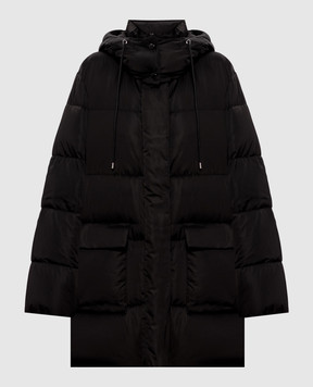 Peserico Черный пуховик S24097Z06104