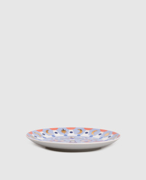 Bitossi Home Блакитна порцелянова тарілка для закусок Libra AST00001