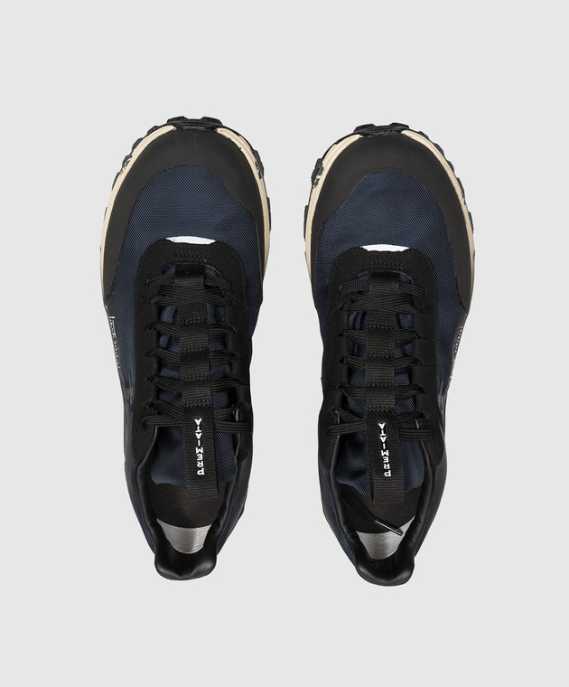 Premiata Синие кроссовки Devin DEVIN526 изображение 4