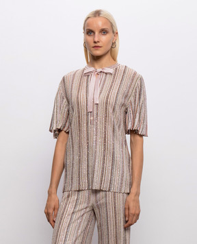Missoni Бежевий топ з паєтками DS26WN18BK01J8