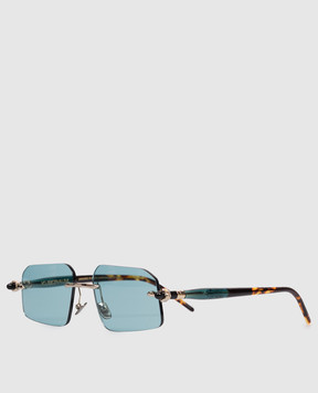 Kuboraum Золотисті сонцезахисні окуляри P64 KRSP64LGGH00004E